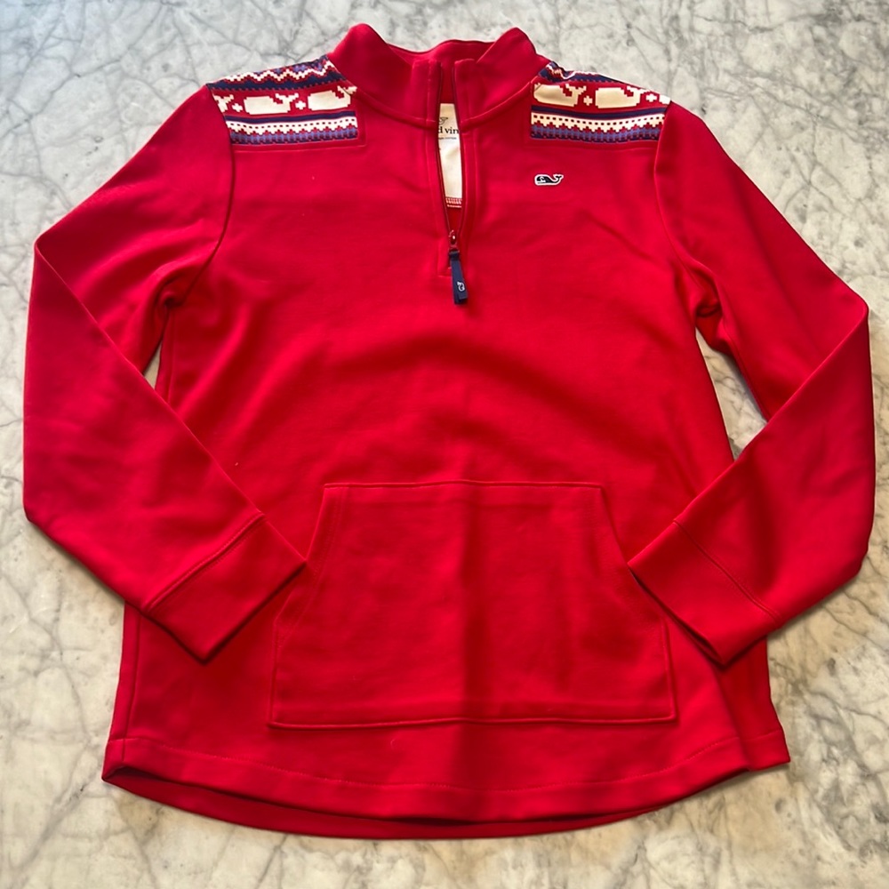 Vineyard Vines 1/4 Zip Pullover Jacket Sz M